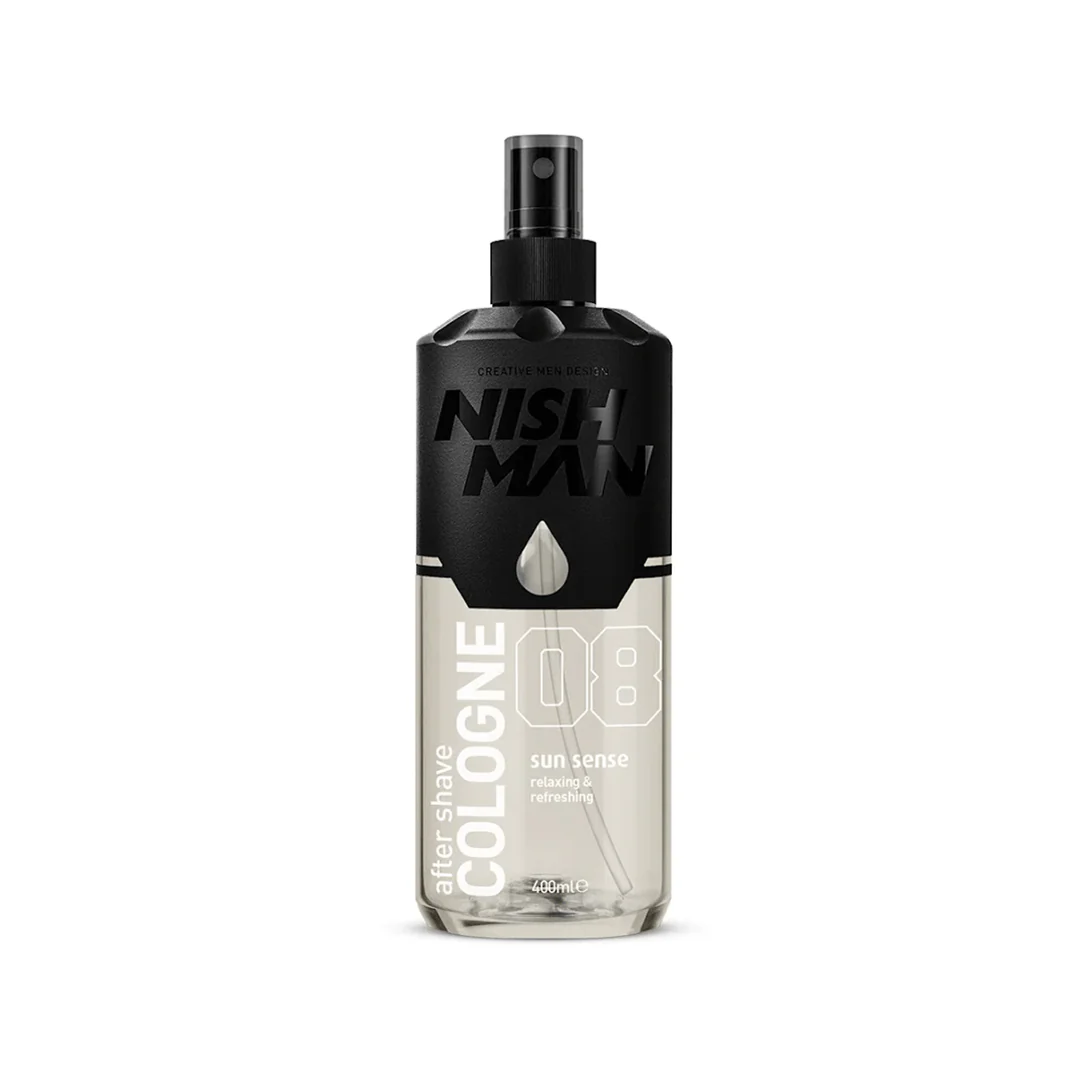 AFTER SHAVE COLONIA SUN SENSE 08 (400ML) - NISHMAN