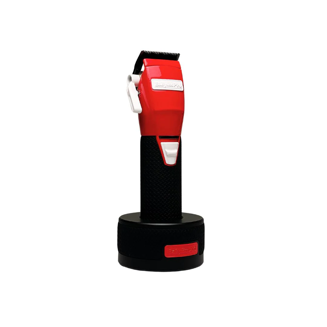 CLIPPER BOOST+ CON BASE DE CARGA CUSTOM ROJA Y BLANCO - BABYLISS - Image 2