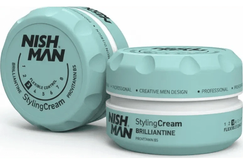 CREMA DE PEINADO ACABADO BRILLANTE (BRILLIANTINE) - NISHMAN