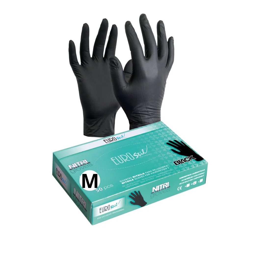 GUANTES DE NITRILO NEGROS - EUROSTIL - Image 3