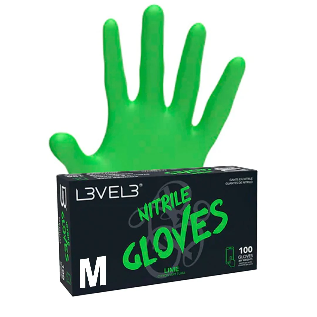 GUANTES DE NITRILO VERDES - LEVEL 3 - Image 3
