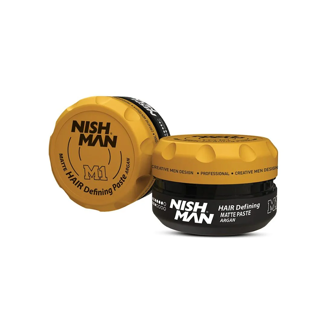 PASTE MATE DEFINIDORA DEL CABELLO ARGAN M1 - NISHMAN