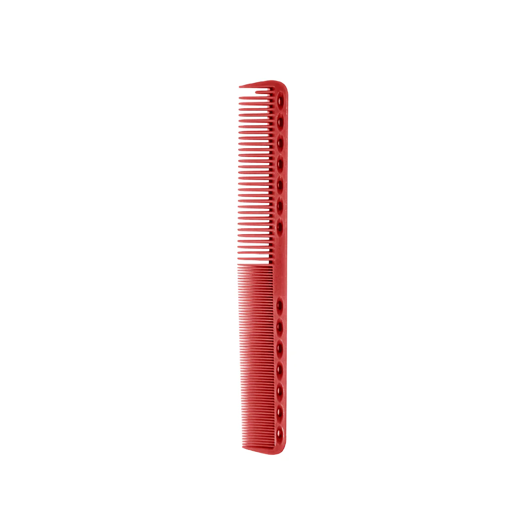 PEINE BARBERO 18CM PUA SEPARADORA ROJO - BRAVO