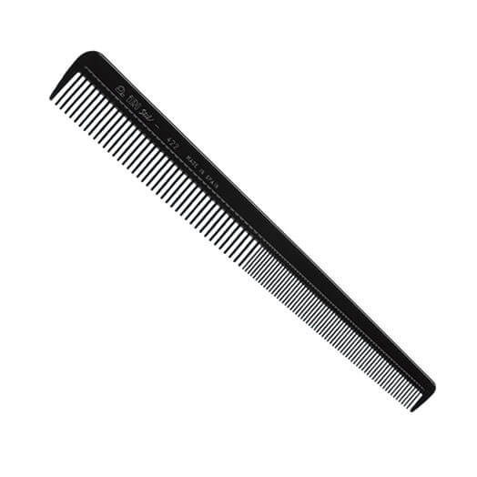 PEINE BARBERO PROFESIONAL 18CM NEGRO