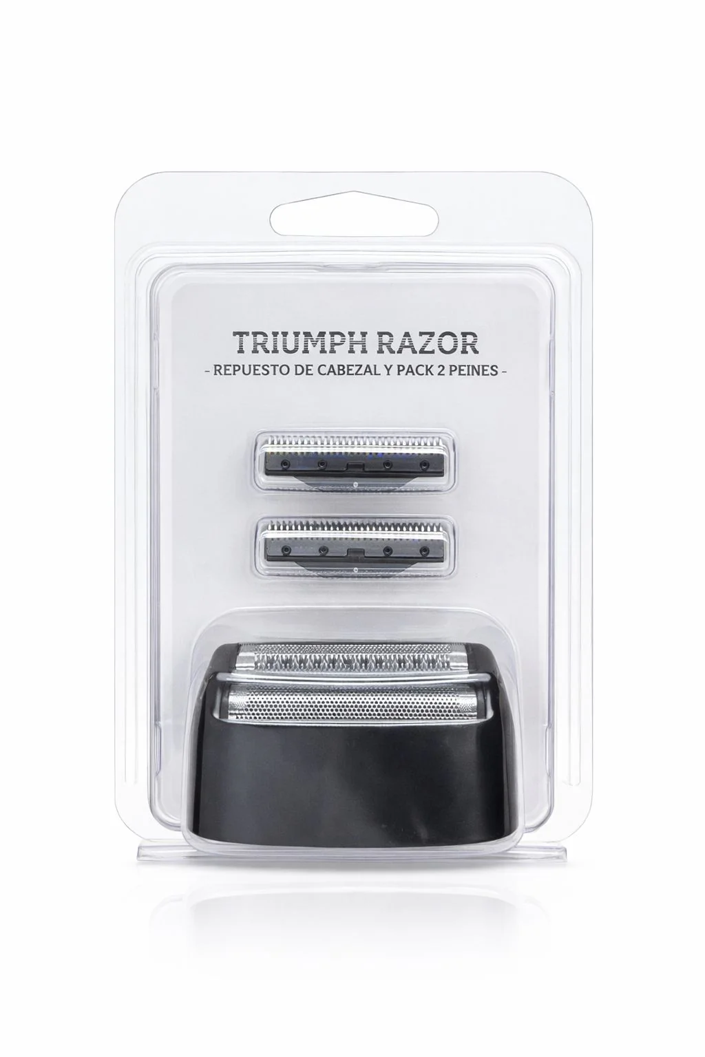 RECAMBIO CABEZAL Y CUCHILLAS SHAVER TRIUMPH - PERFECT BEAUTY