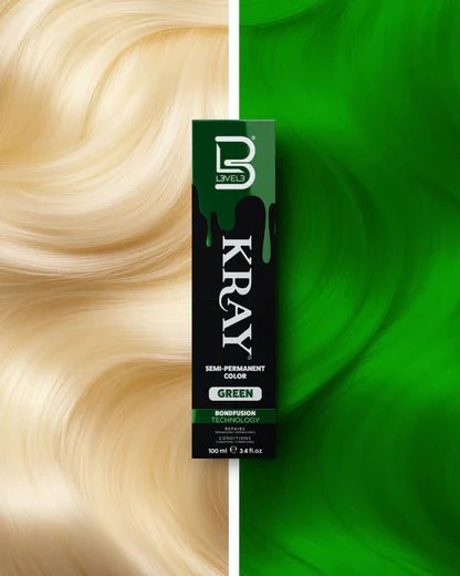 TINTE SEMIPERMANENTE VERDE - KRAY COLOR LEVEL3